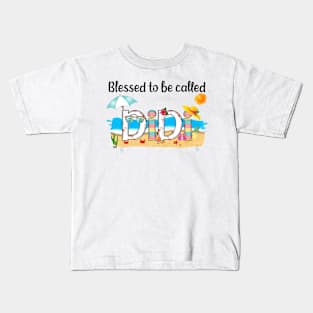 Blessed To Be Called Didi Summer Beach Happy Mother's Kids T-Shirt